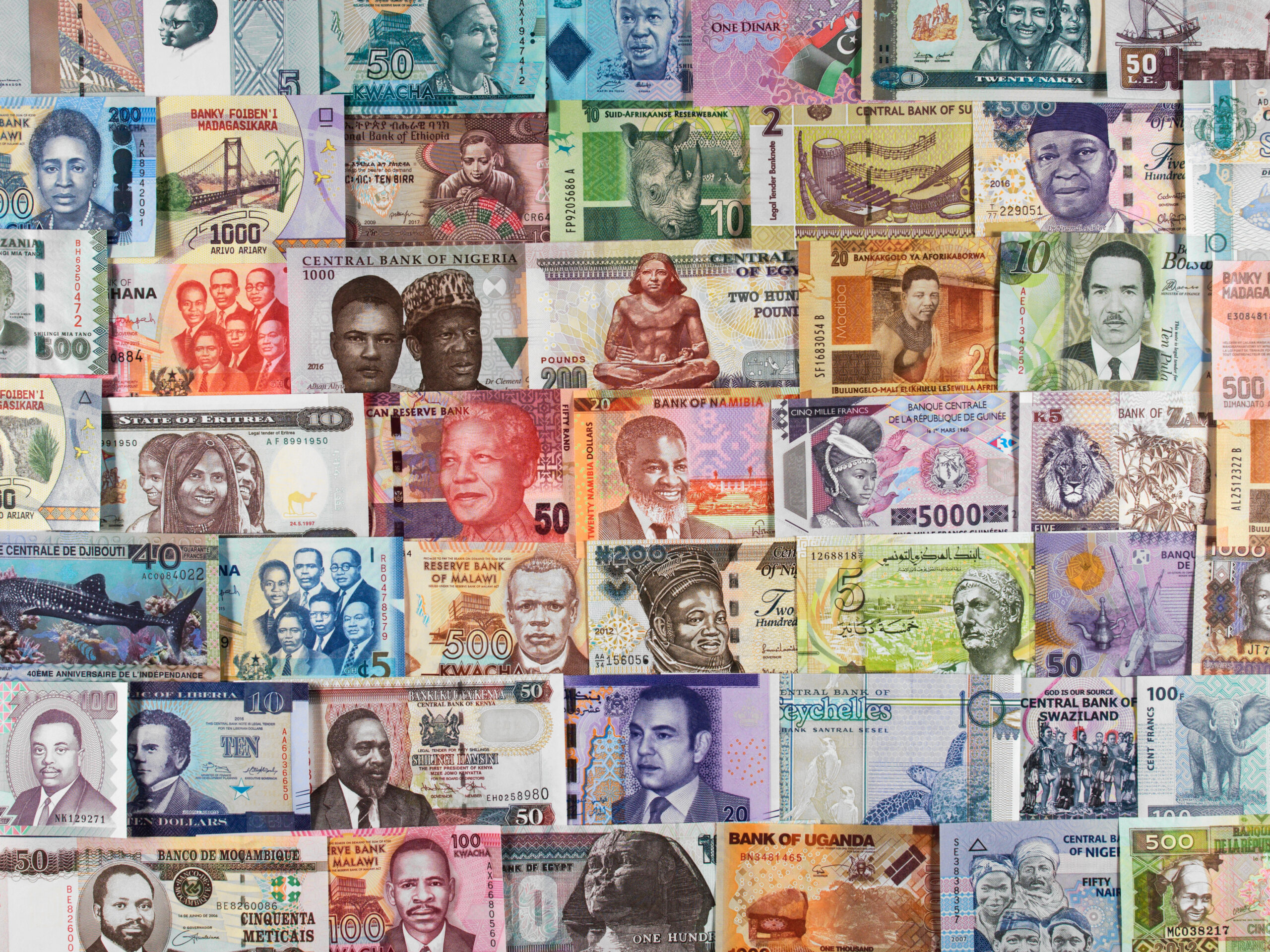 Most stable African currencies